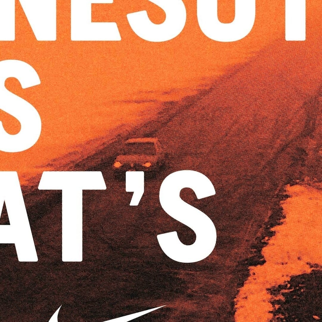 Illustration and Custom Typography for Nike Super Bowl LII