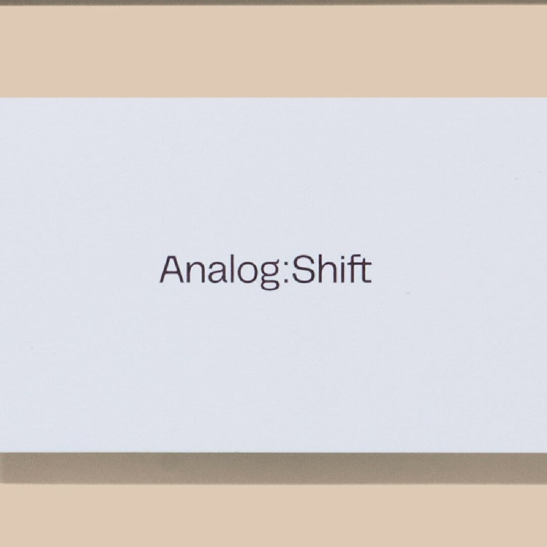 Brand Identity for Analog:Shift Vintage Watches