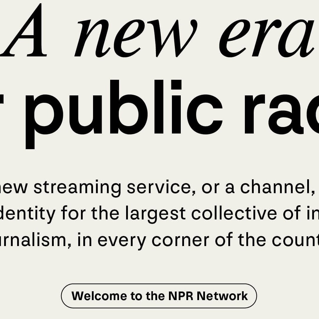 Brand Identity for NPR Network