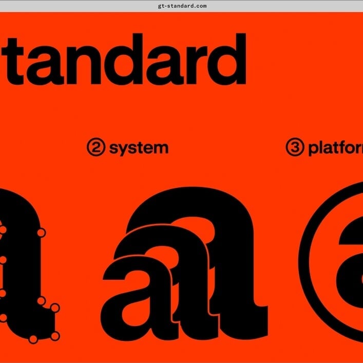Typeface Design for GT Standard