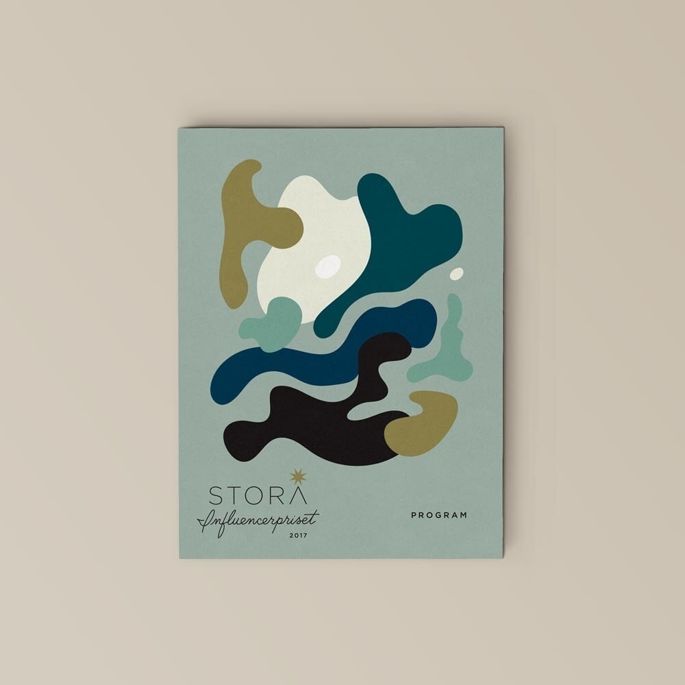 Event Identity and Award Design for Stora Influencerpriset