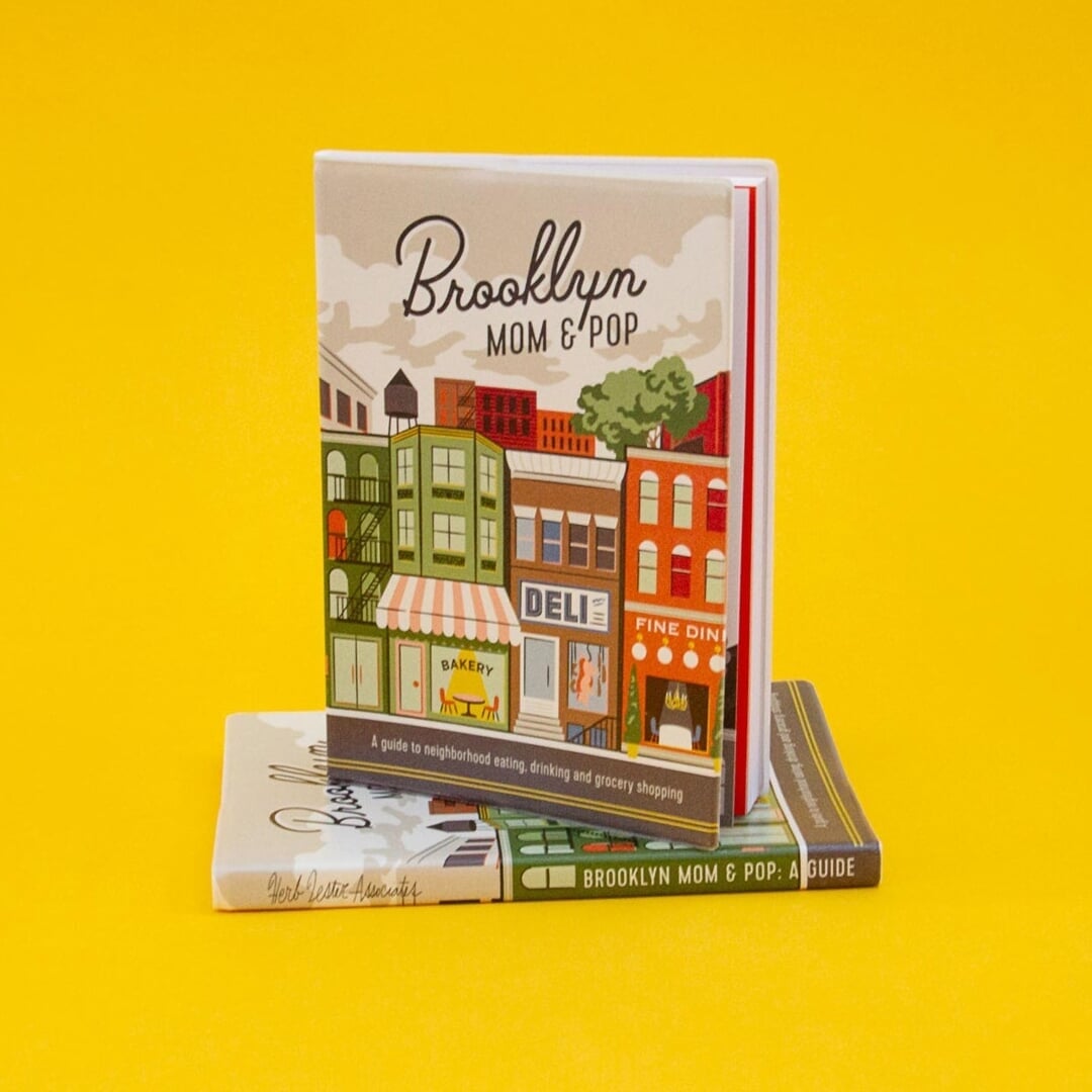 Illustrations for Herb Lester's Brooklyn Mom & Pop Guide