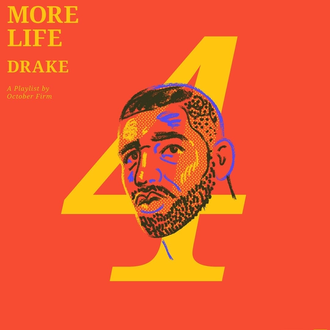 Poster Series for Ten Best Albums of 2017