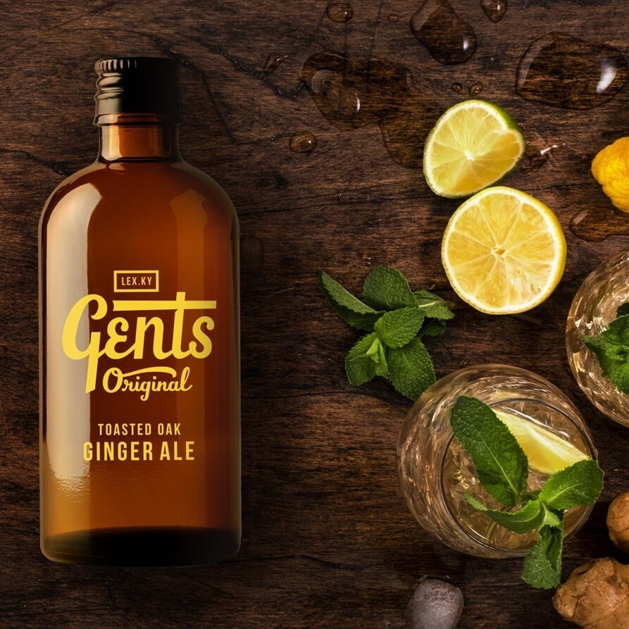 Packaging Design for Gents Ginger Ale