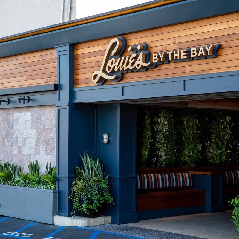 Restaurant Branding for Louie's by the Bay