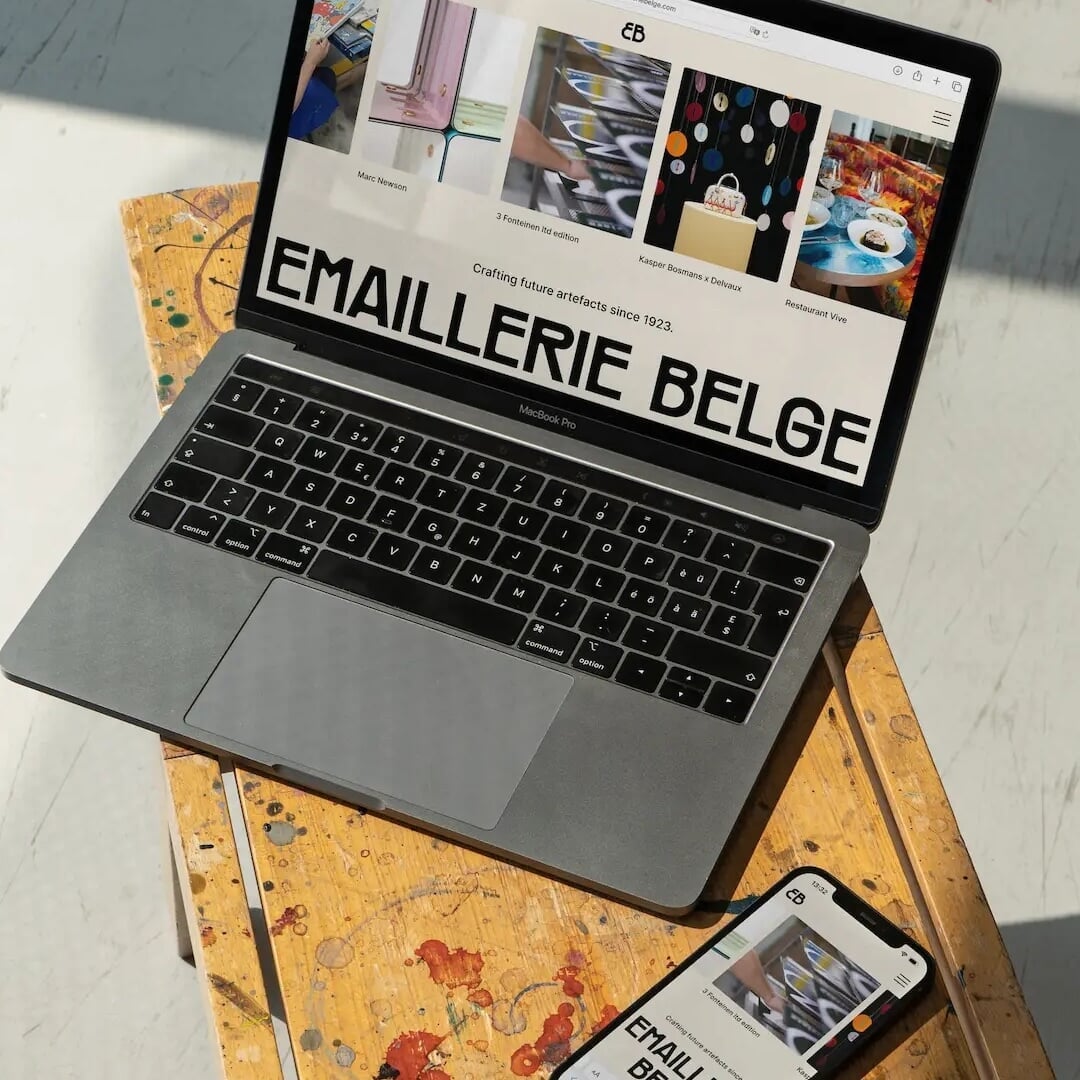 Rebranding for Emaillerie Belge