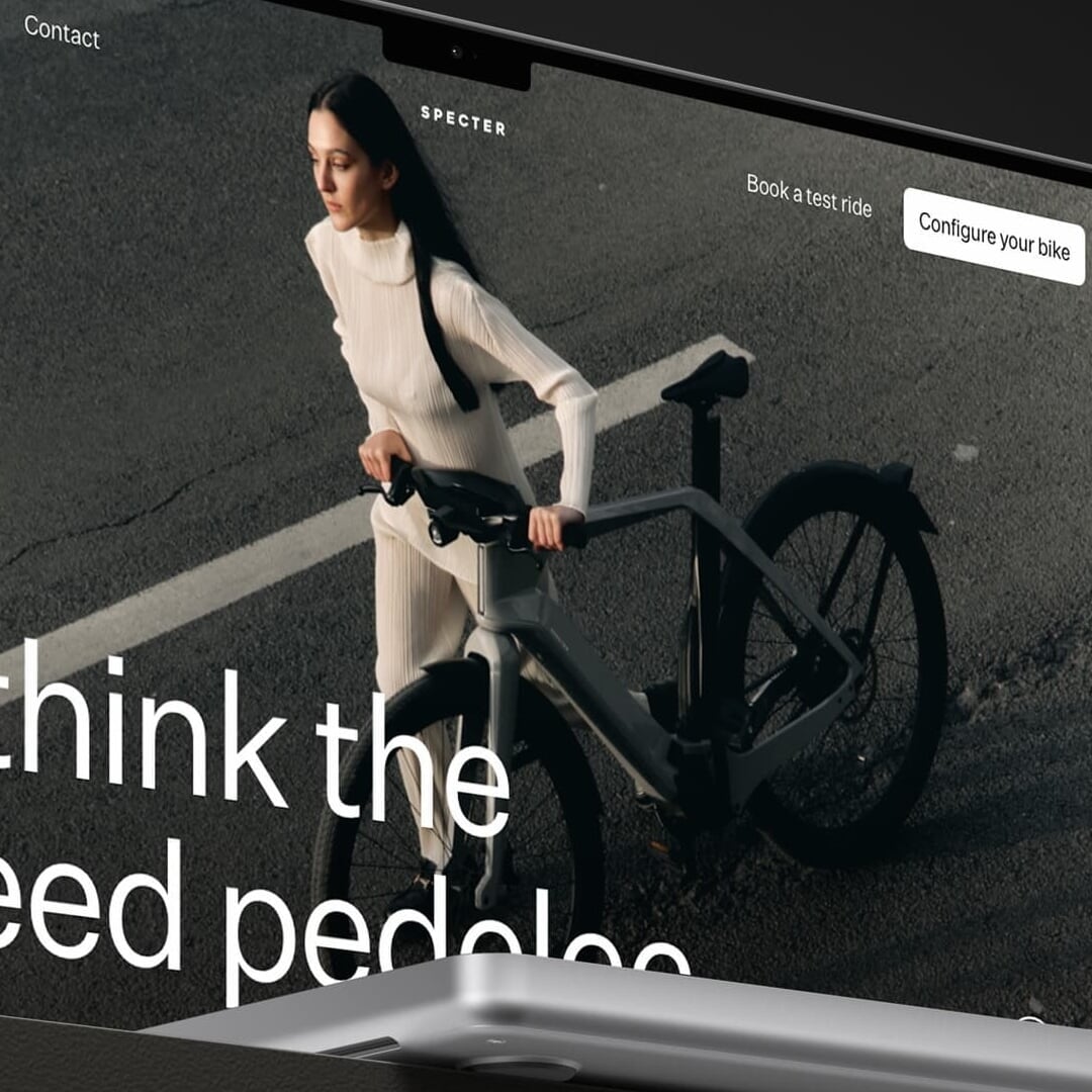 Digital Brand and Website Design for Specter E-Bikes