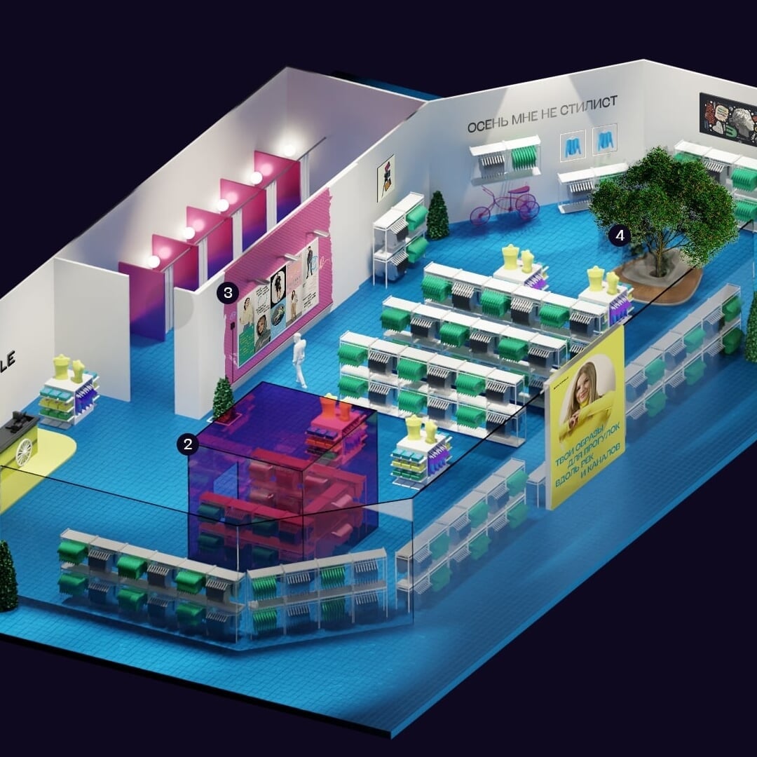 Retail Positioning and Spatial Concept for Mark Formelle in Saint Petersburg