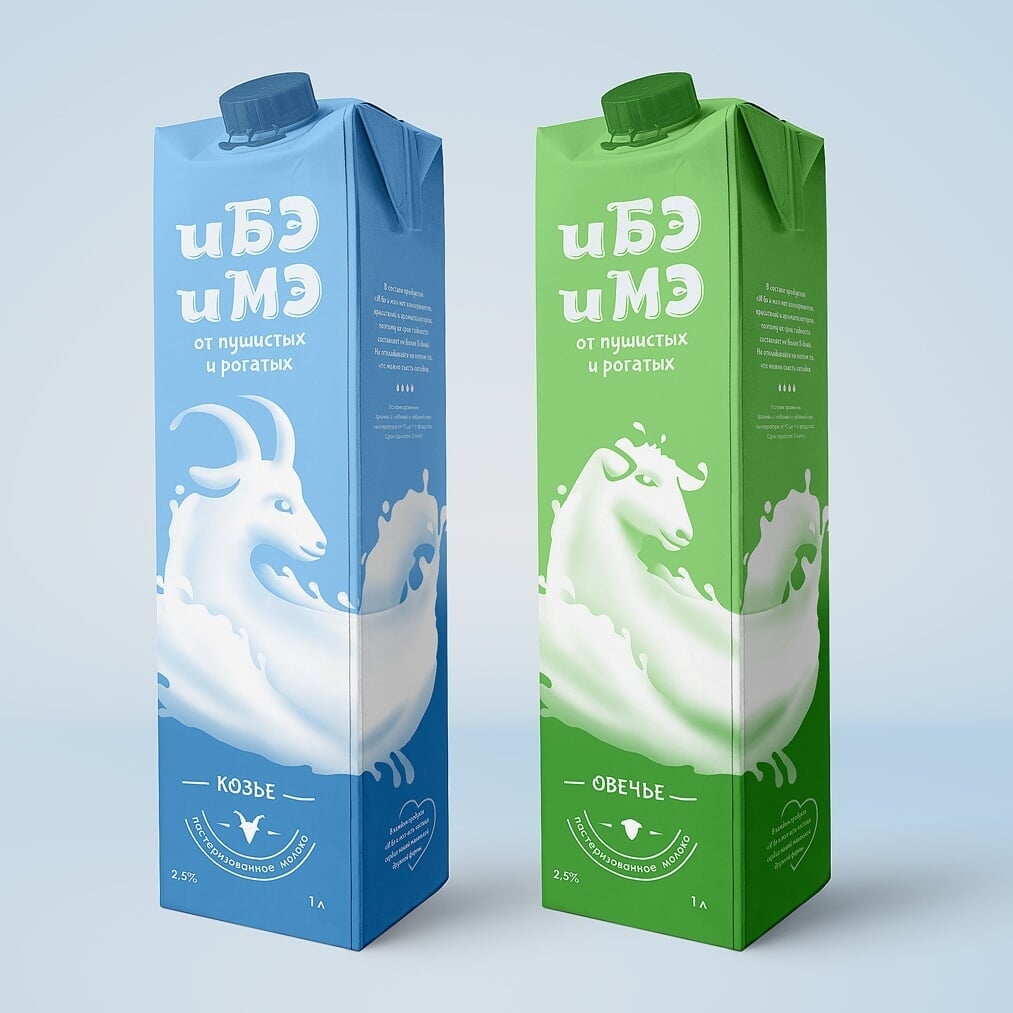 Packaging Design for Eco-Farm Dairy Products