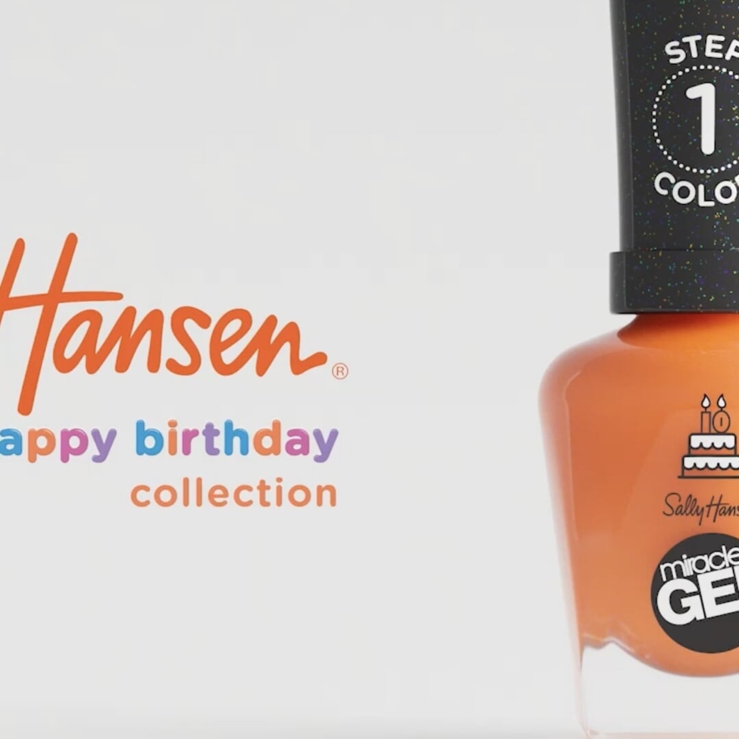 Campaign for Sally Hansen Happy Birthday Collection
