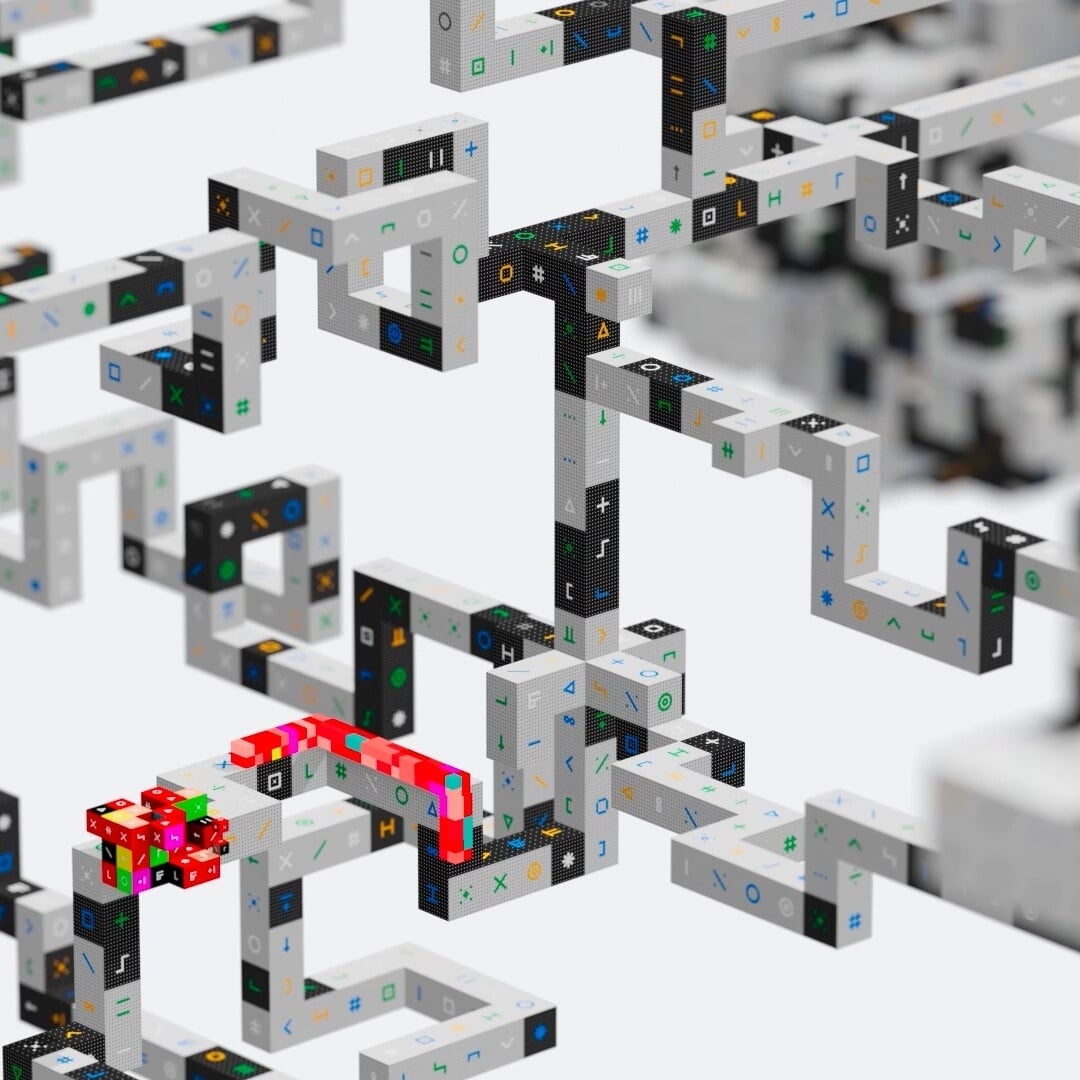 Graphic System and Teaser for Google's Cybersecurity Docuseries