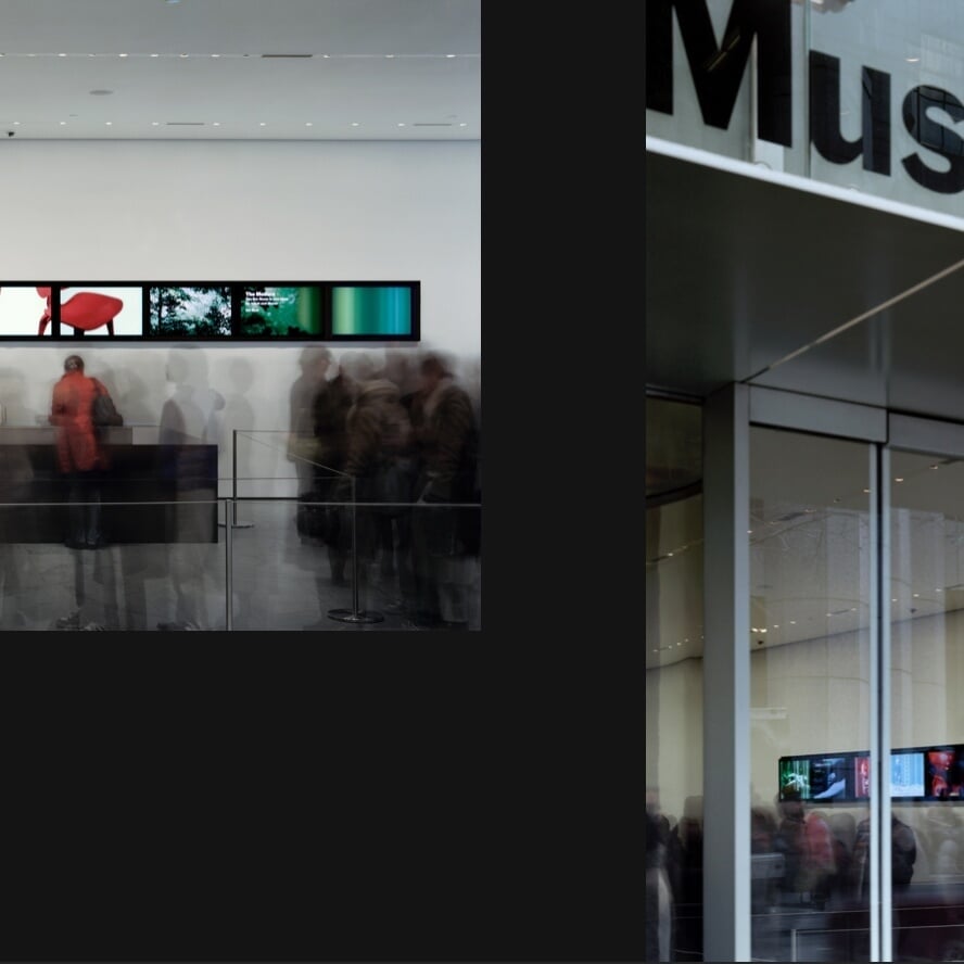 Welcome Installation for the Museum of Modern Art