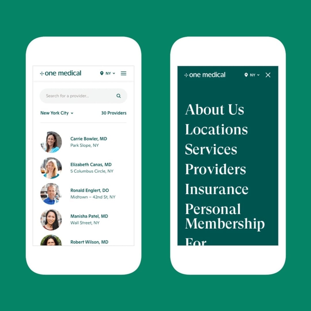 Digital Experience Redesign for One Medical