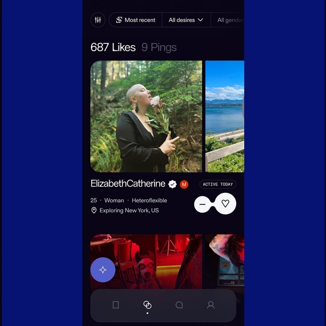 App Experience Redesign for Feeld