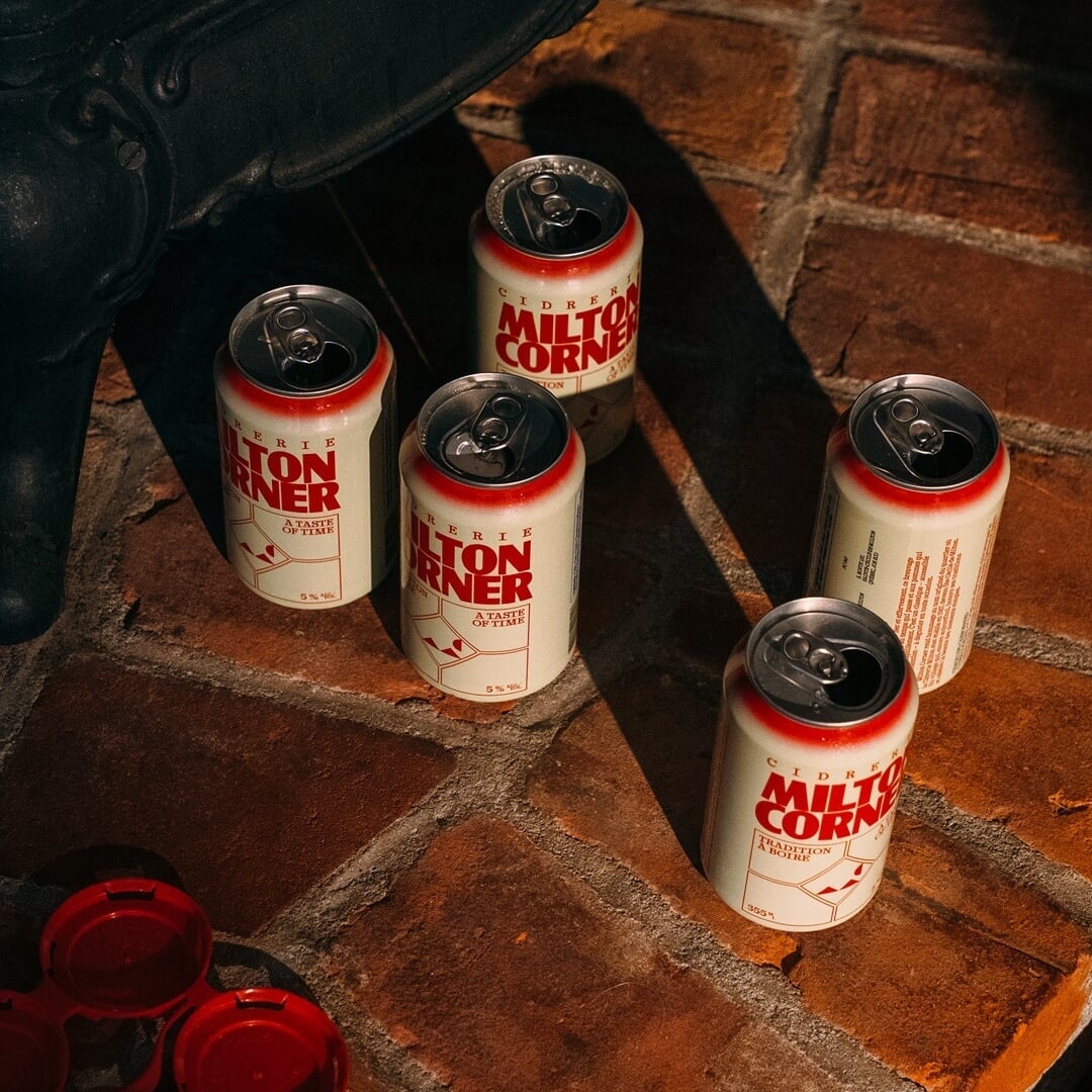 Packaging for Milton Corner Cider Cocktail