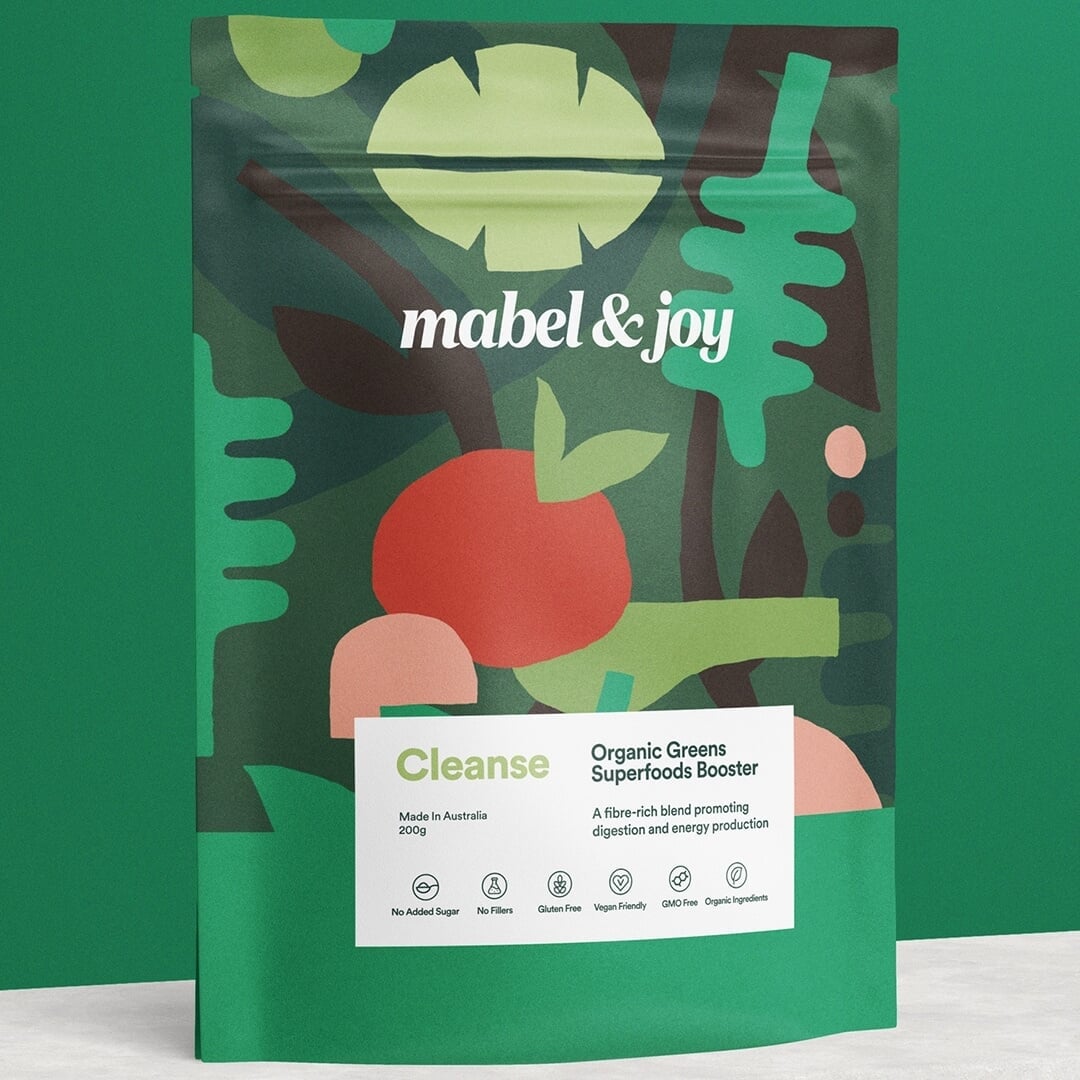 Packaging Design for Organic Superfood Range