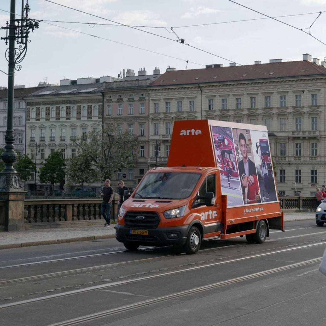 Mobile Exhibition for ARTE