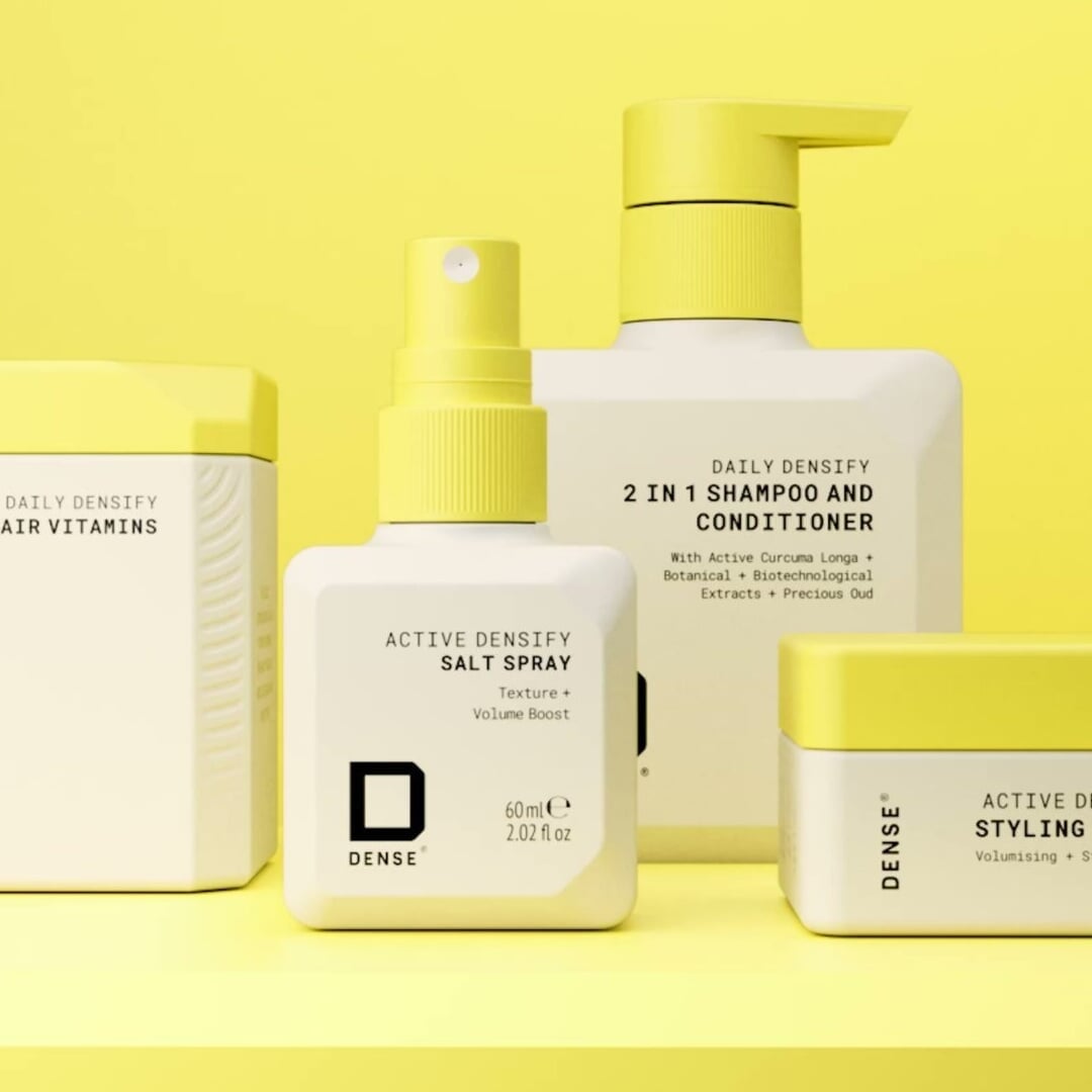 Brand Identity and Packaging for Dense Hair Experts