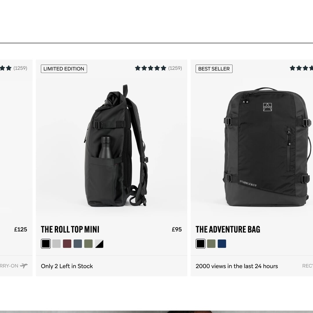 E-Commerce Website Redesign for Stubble & Co