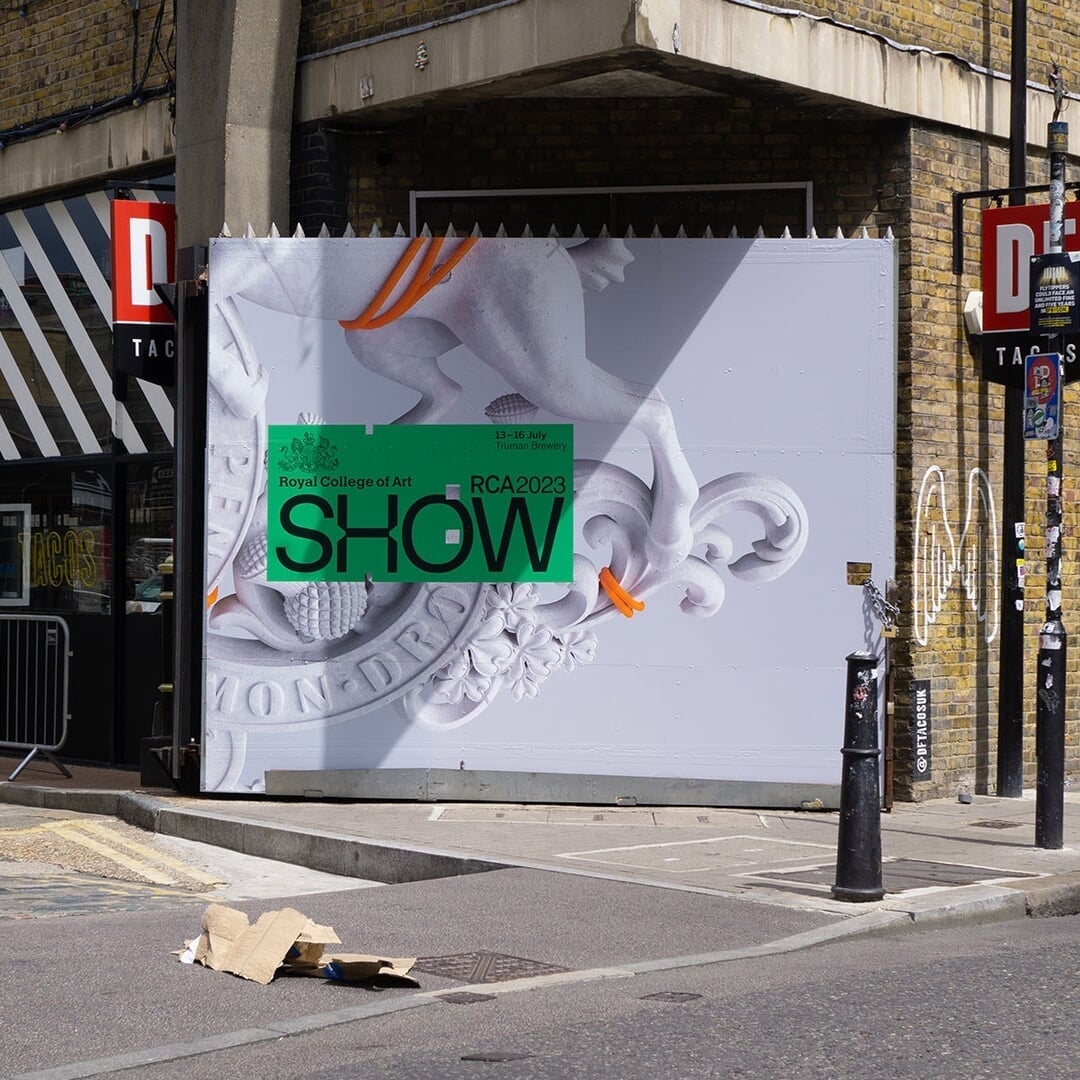 Visual Identity for Royal College of Art 2023 Exhibition
