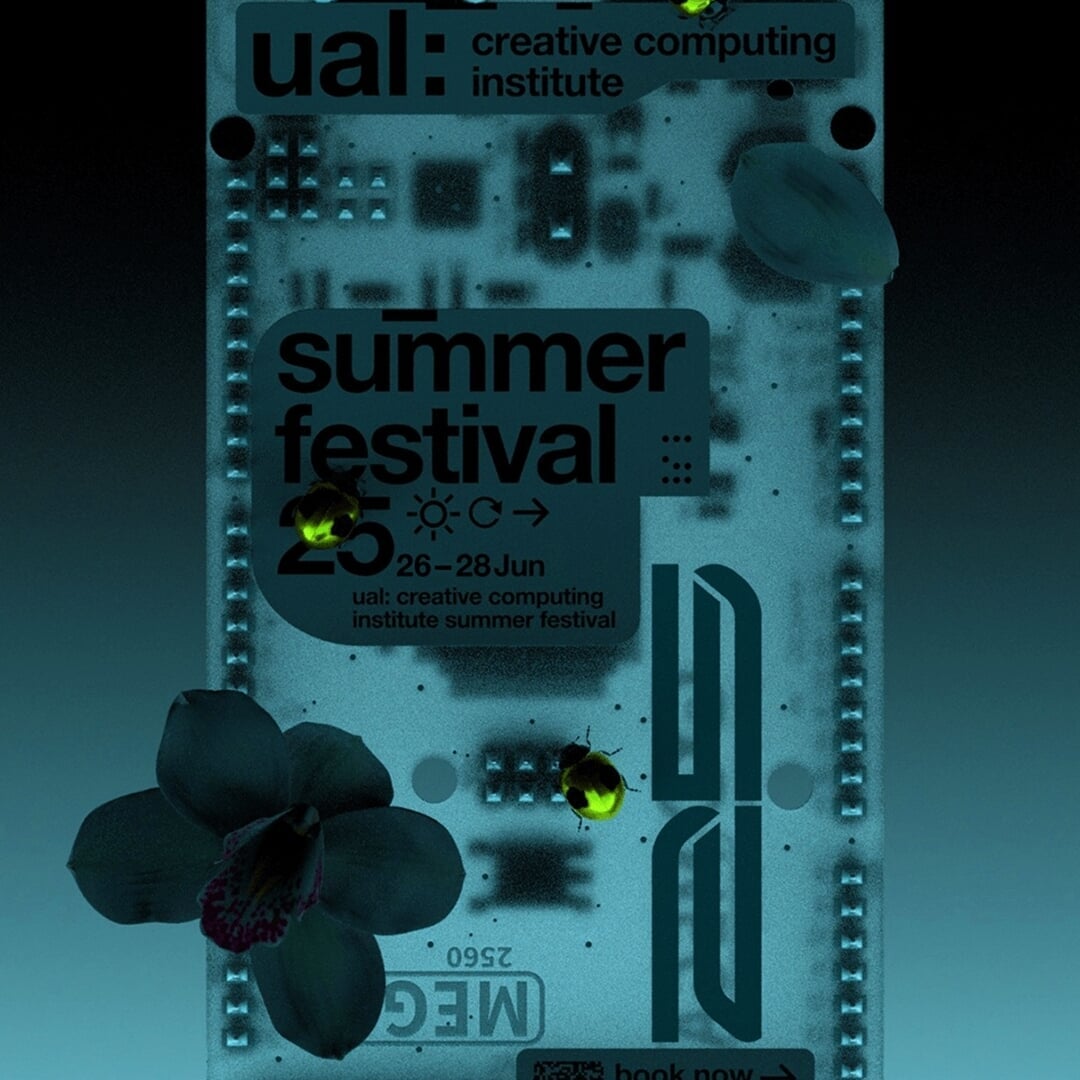 Visual Identity for UAL Creative Computing Institute Festivals