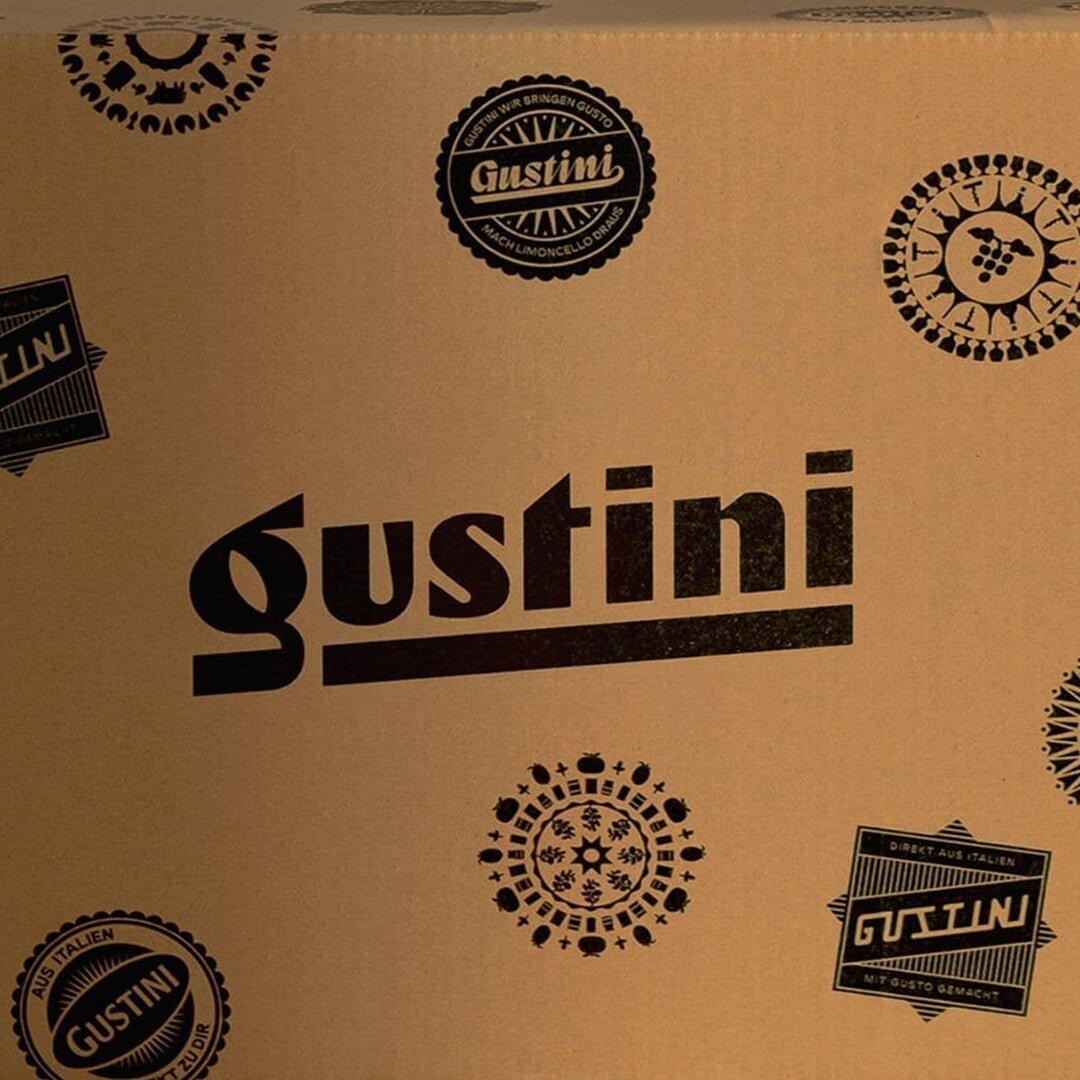 Brand Identity for Gustini Food Retailer