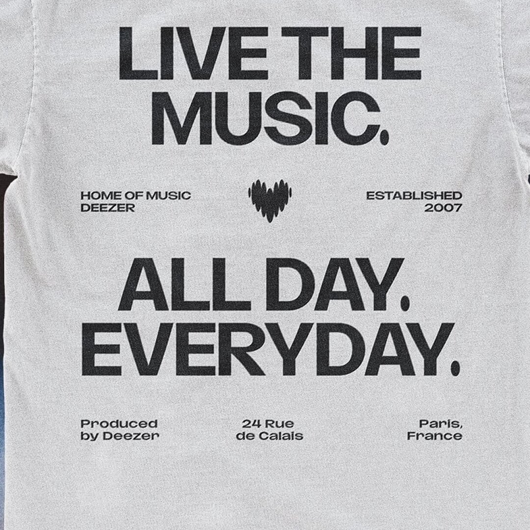 Brand Identity for Deezer Music Platform