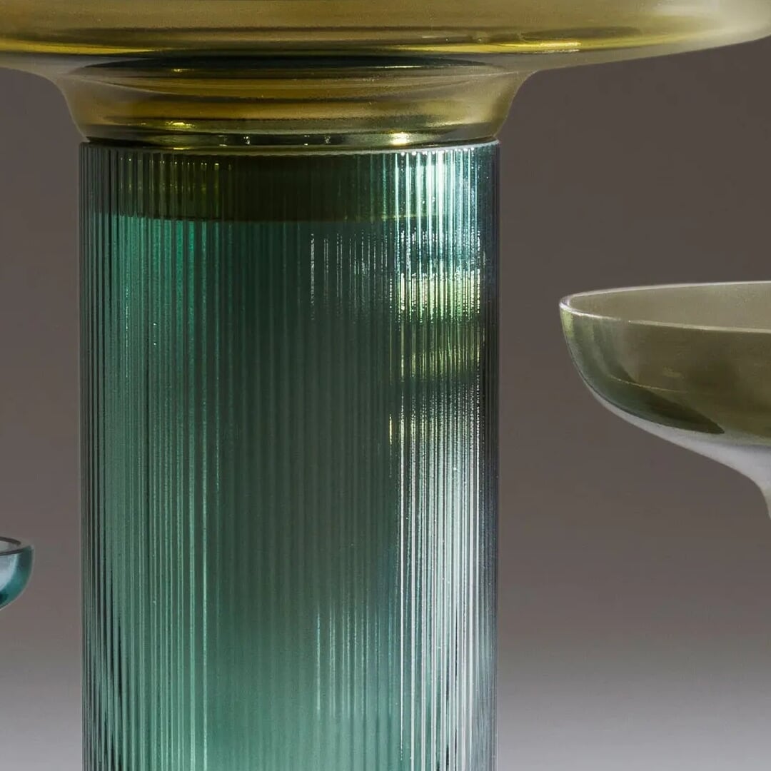 Modular Glass Centerpieces for Orrefors