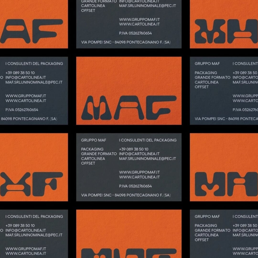 Brand Identity and Web Design for Gruppo Maf