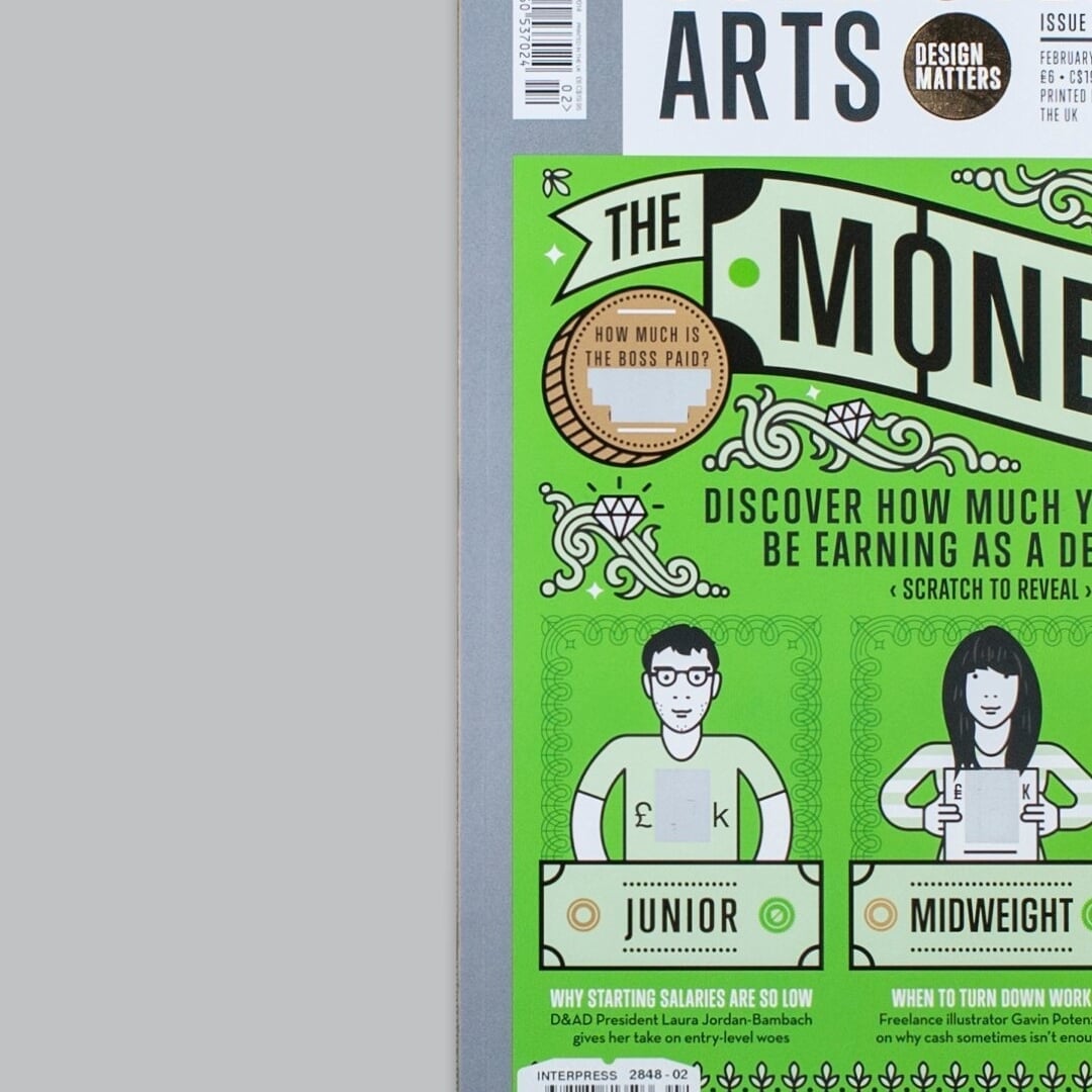 Feature Publication for Computer Arts Magazine 223