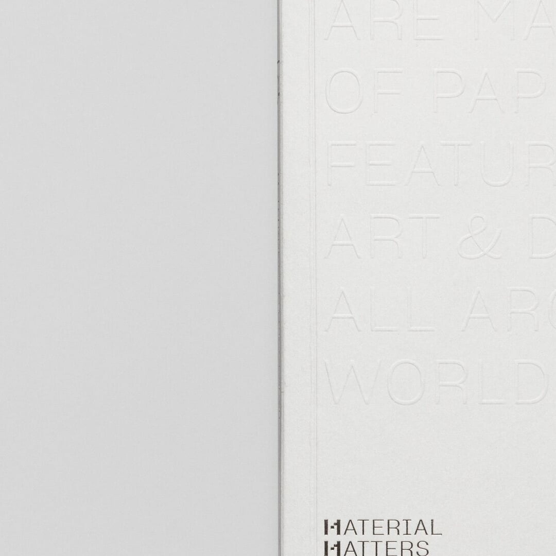 Editorial Design for Material Matters 04: Paper