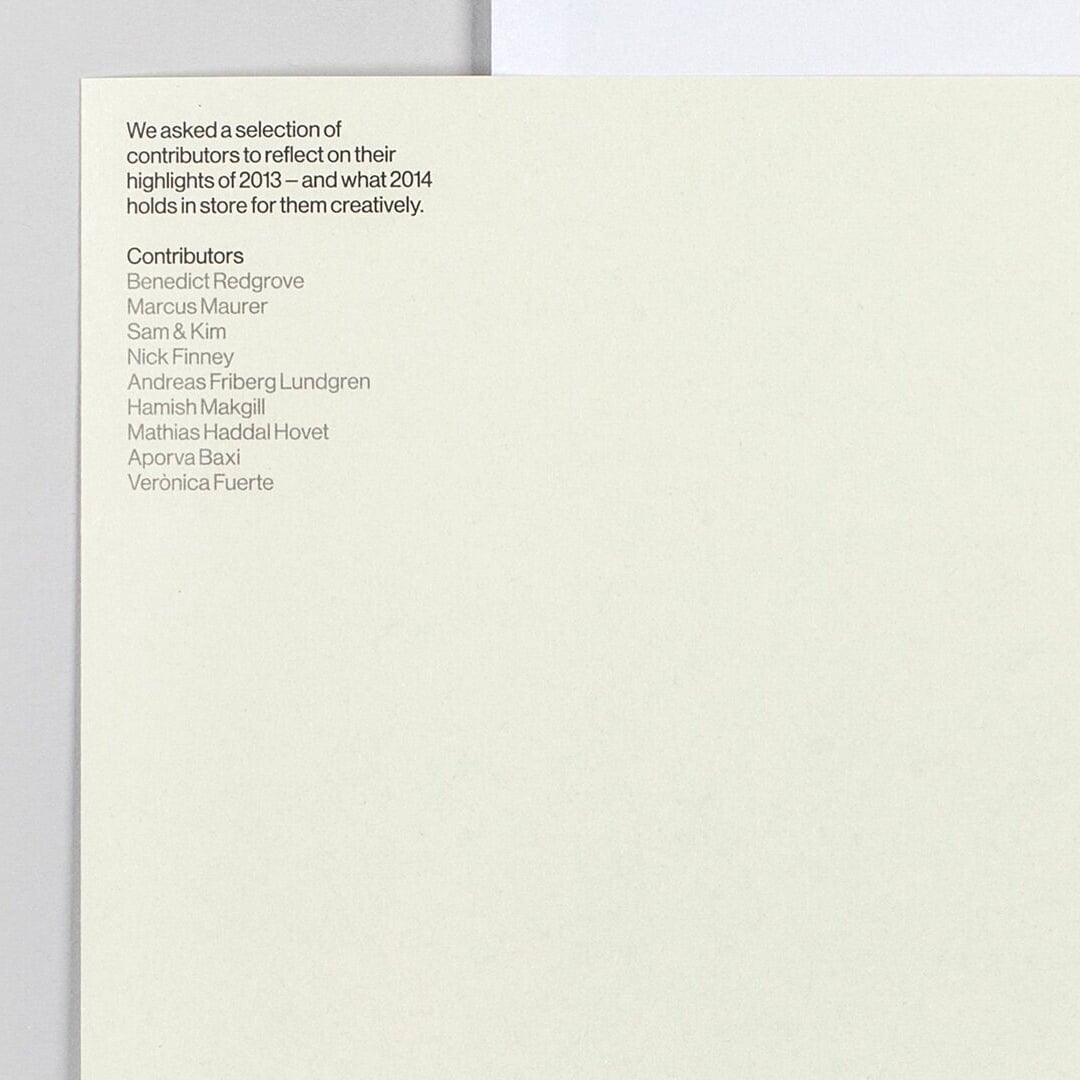 Editorial Design for Visuelle Edition 2