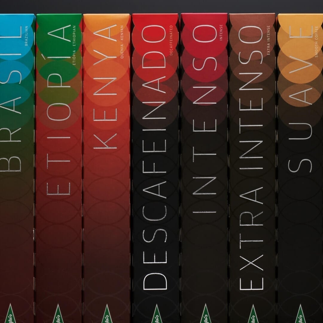 Packaging for El Corte Inglés Coffee