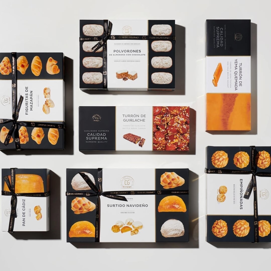 Packaging for El Corte Inglés Christmas Nougat