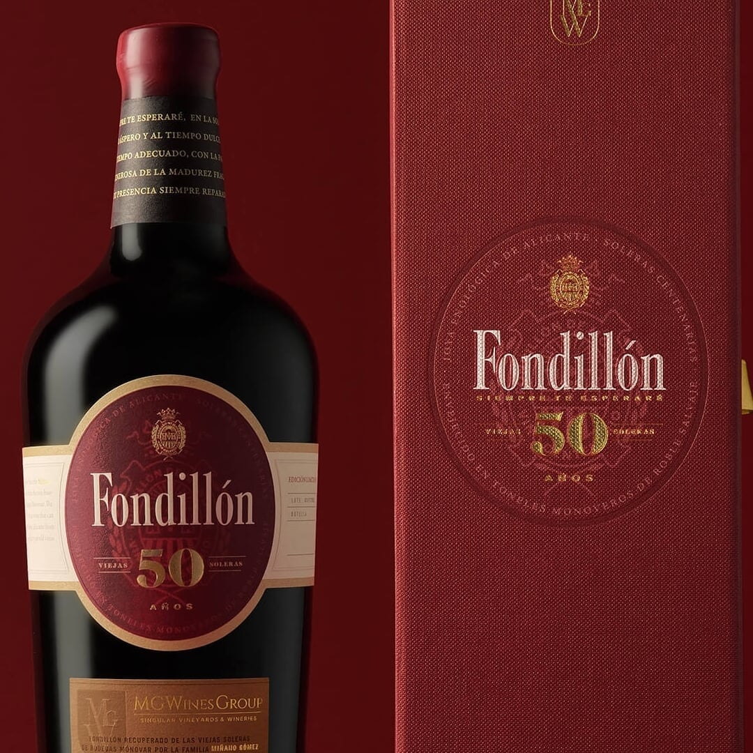 Packaging for MG Wines’ Fondillón 50
