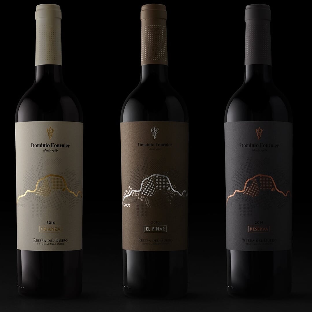Packaging for Dominio Fournier Wines