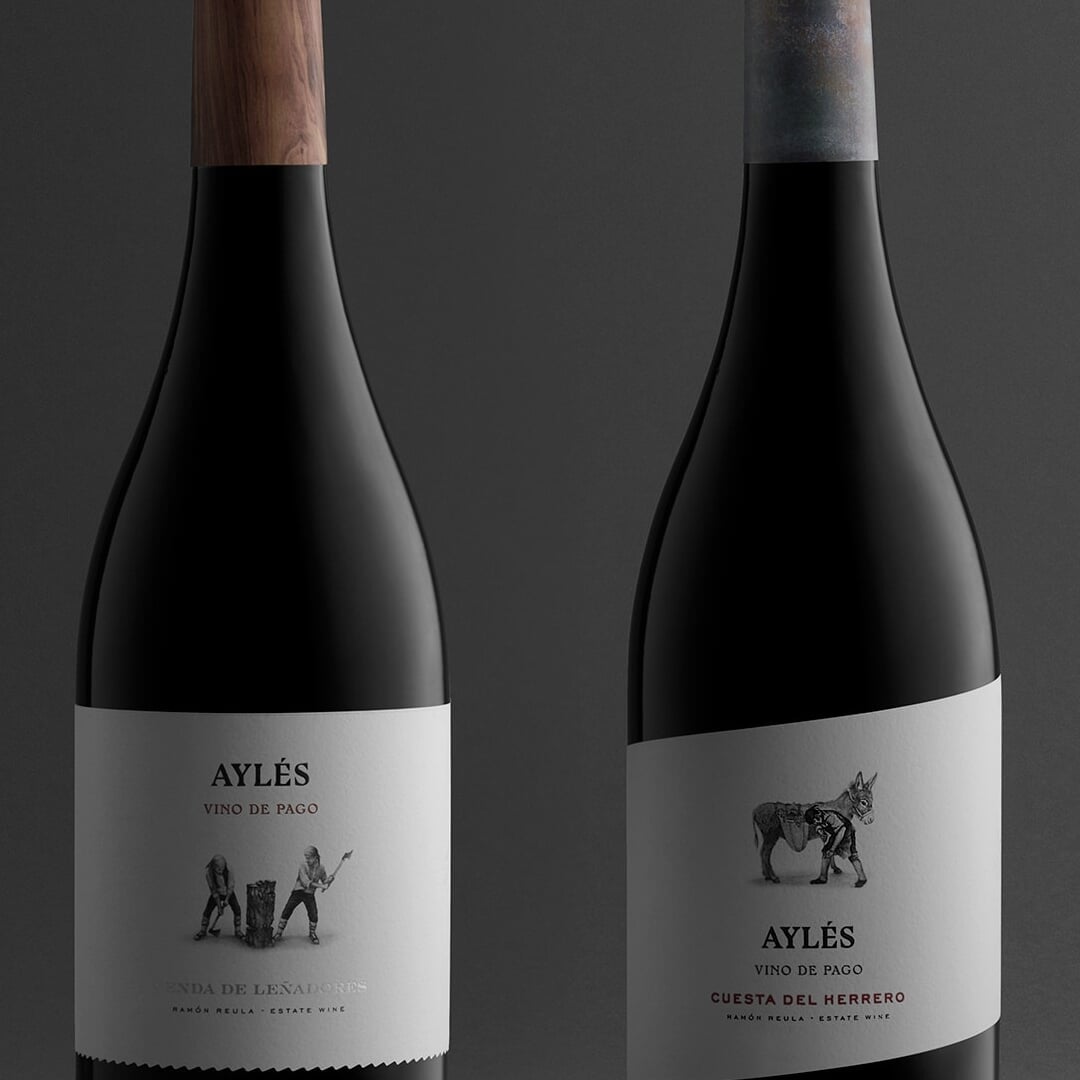 Wine Label Packaging for Pago de Ayles