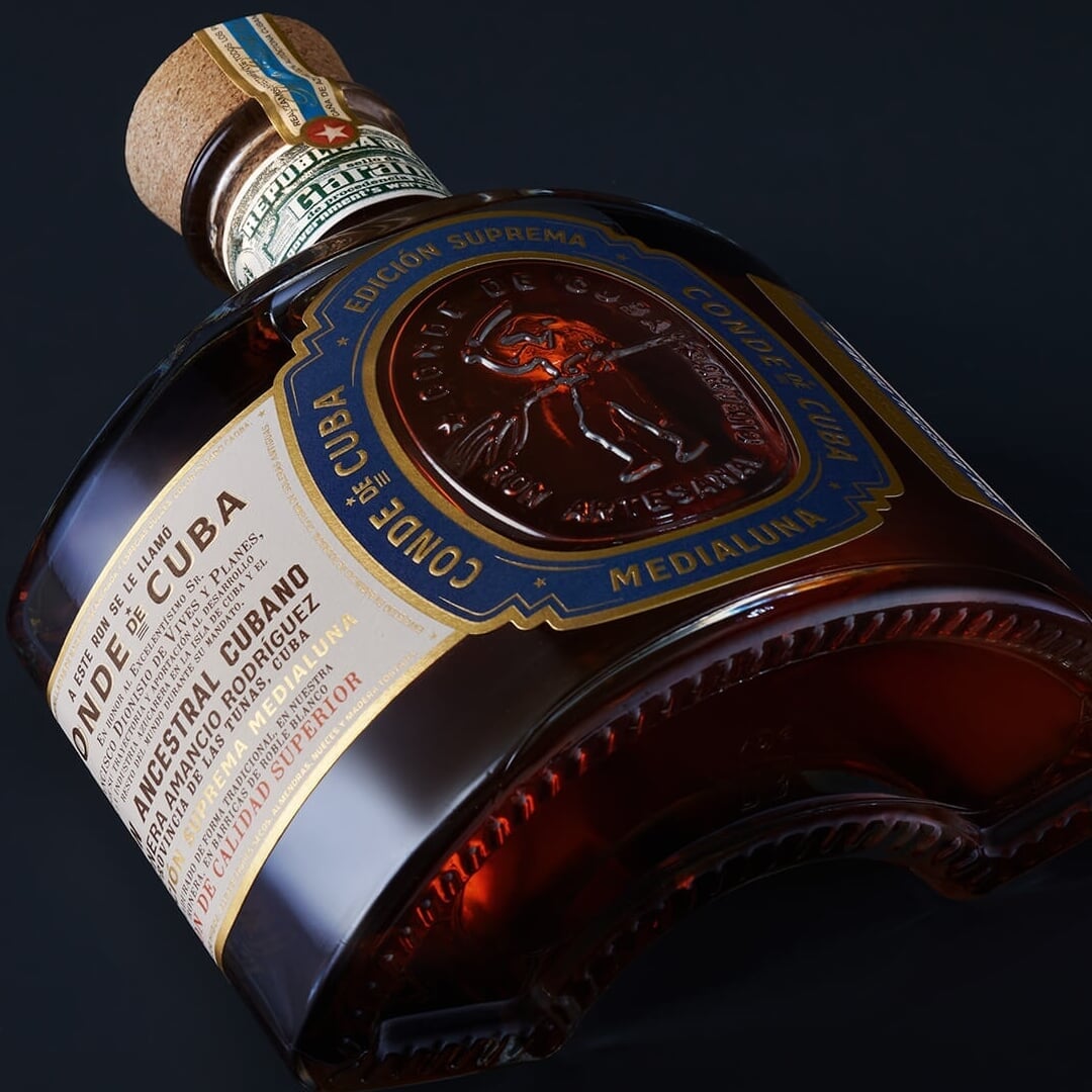 Packaging Design for Conde De Cuba Rum