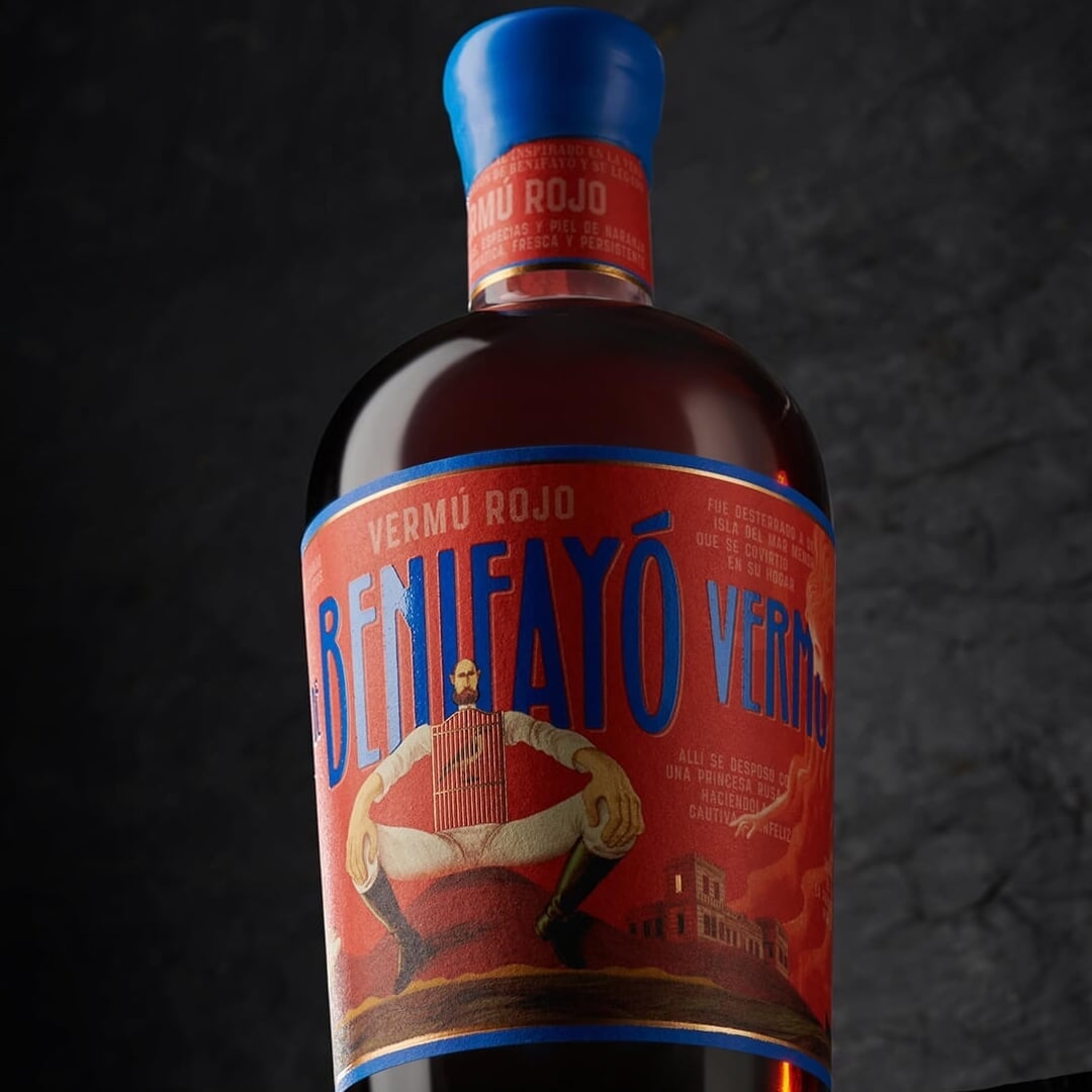 Packaging for Barón de Benifayó Vermouth