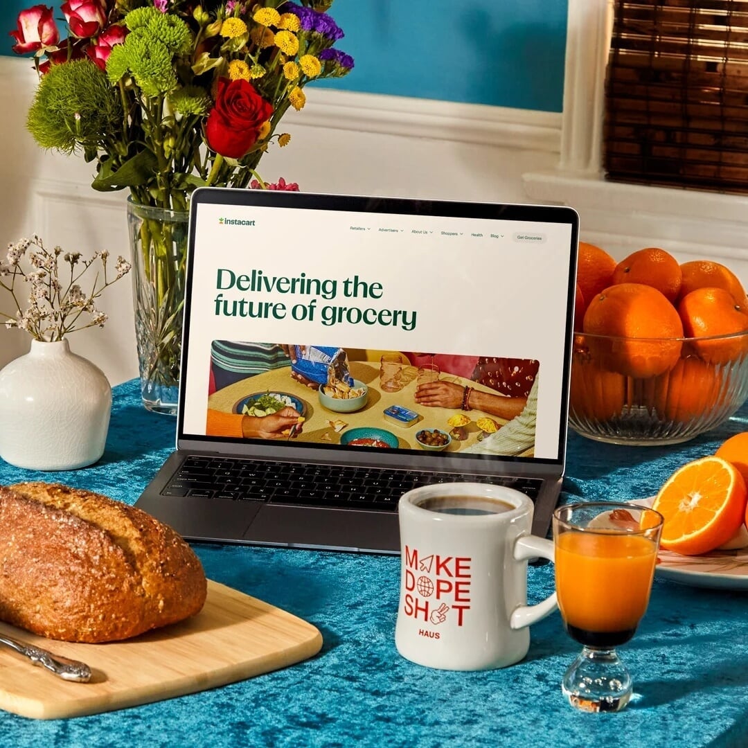 Website Design for Instacart Company Platform