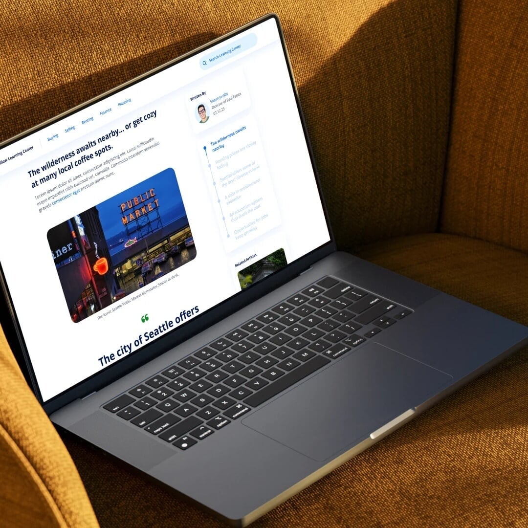 Digital Platform Design for Zillow Learning Center