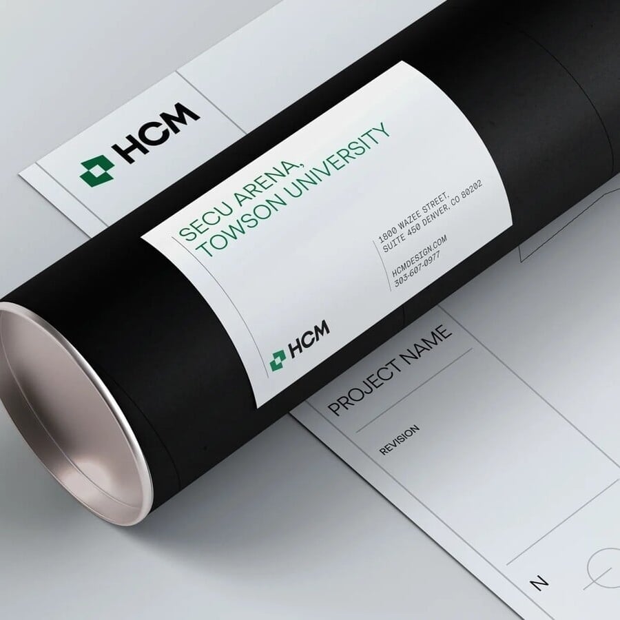 Brand Identity for HCM Architecture Firm