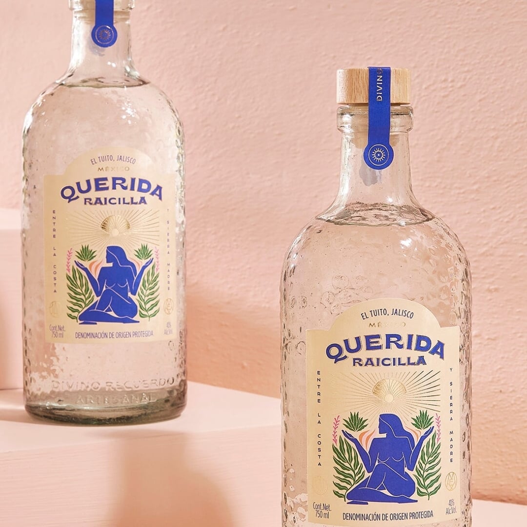 Brand identity and packaging for an artisanal raicilla spirit 