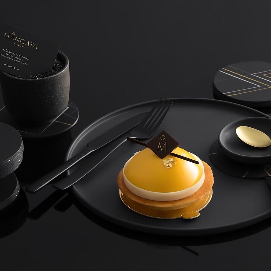 Brand identity and packaging system for a luxury pâtisserie