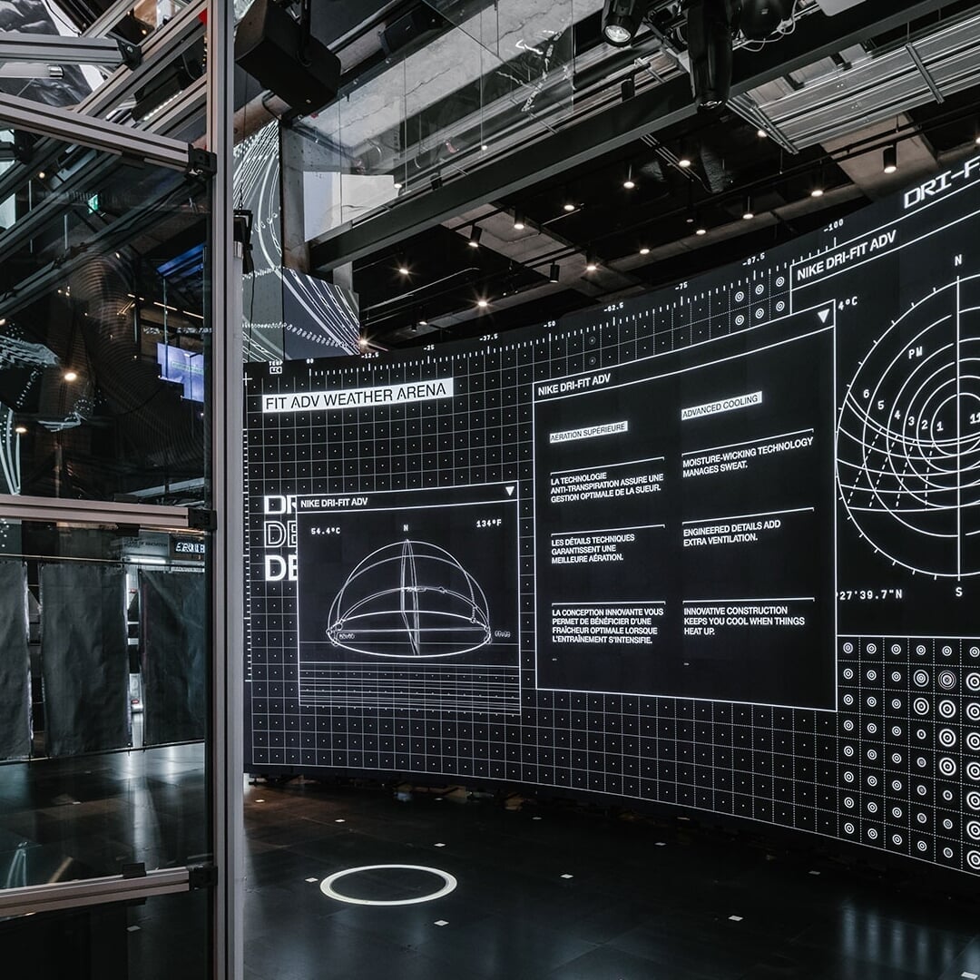 Immersive Installation for Nike FitADV