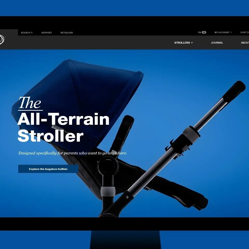 Digital Platform and App Design for Bugaboo