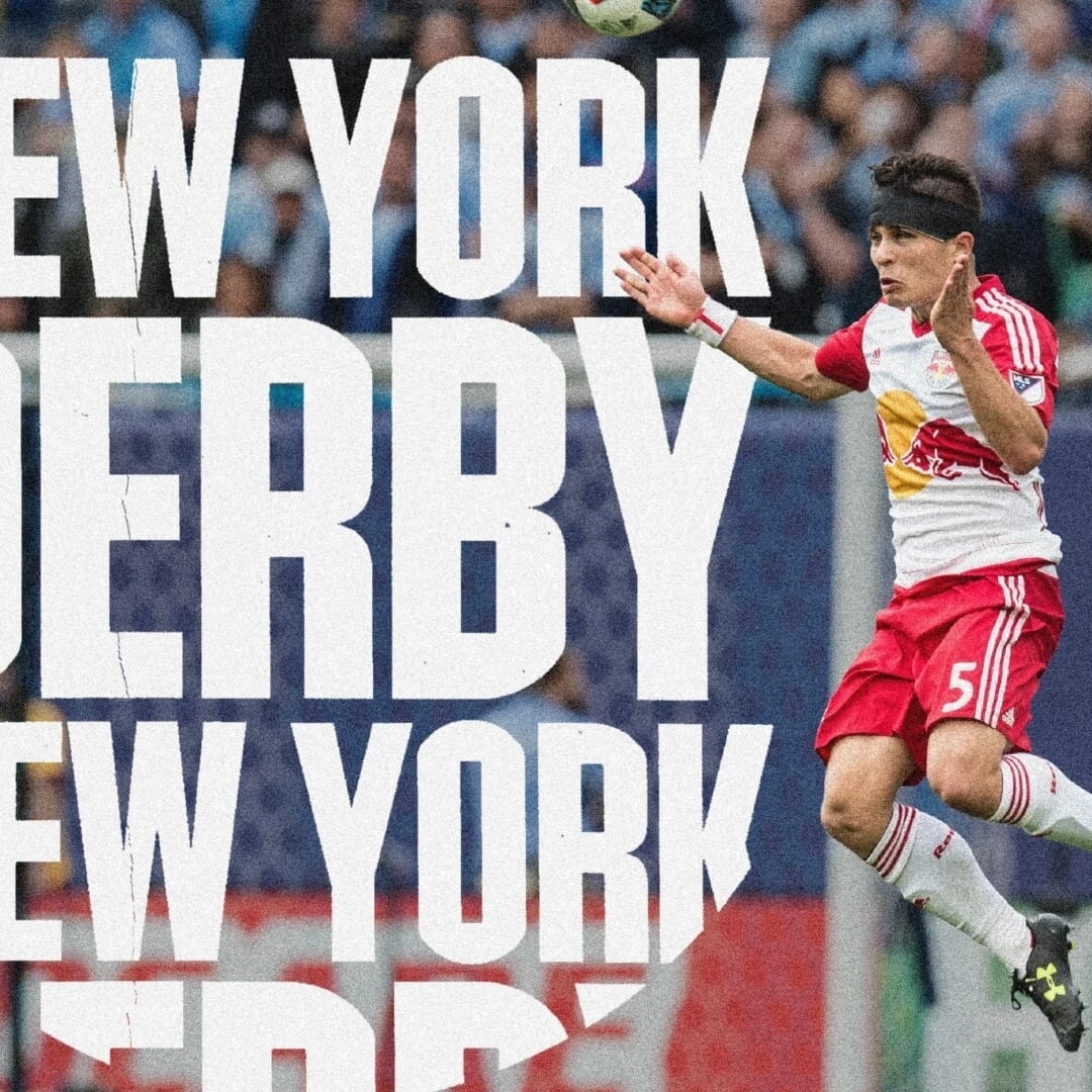 Editorial and Motion Design for Red Bull New York Derby