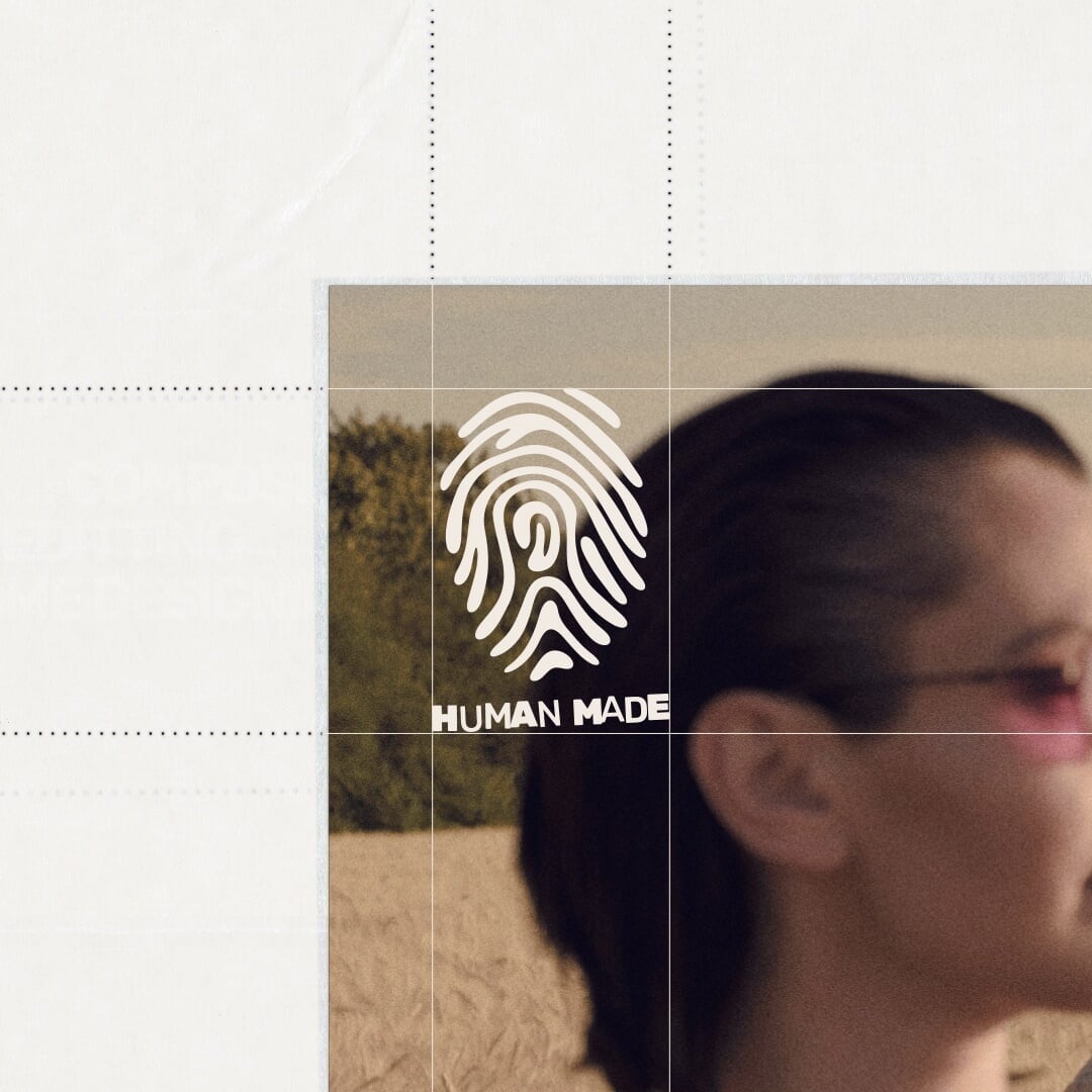 Brand Identity for the Human Made AI-Free Trust Mark