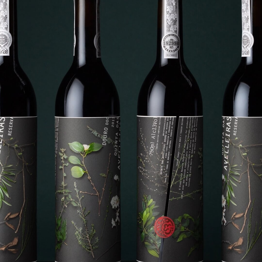 Packaging for Quinta Das Aveleiras Reserva 2013