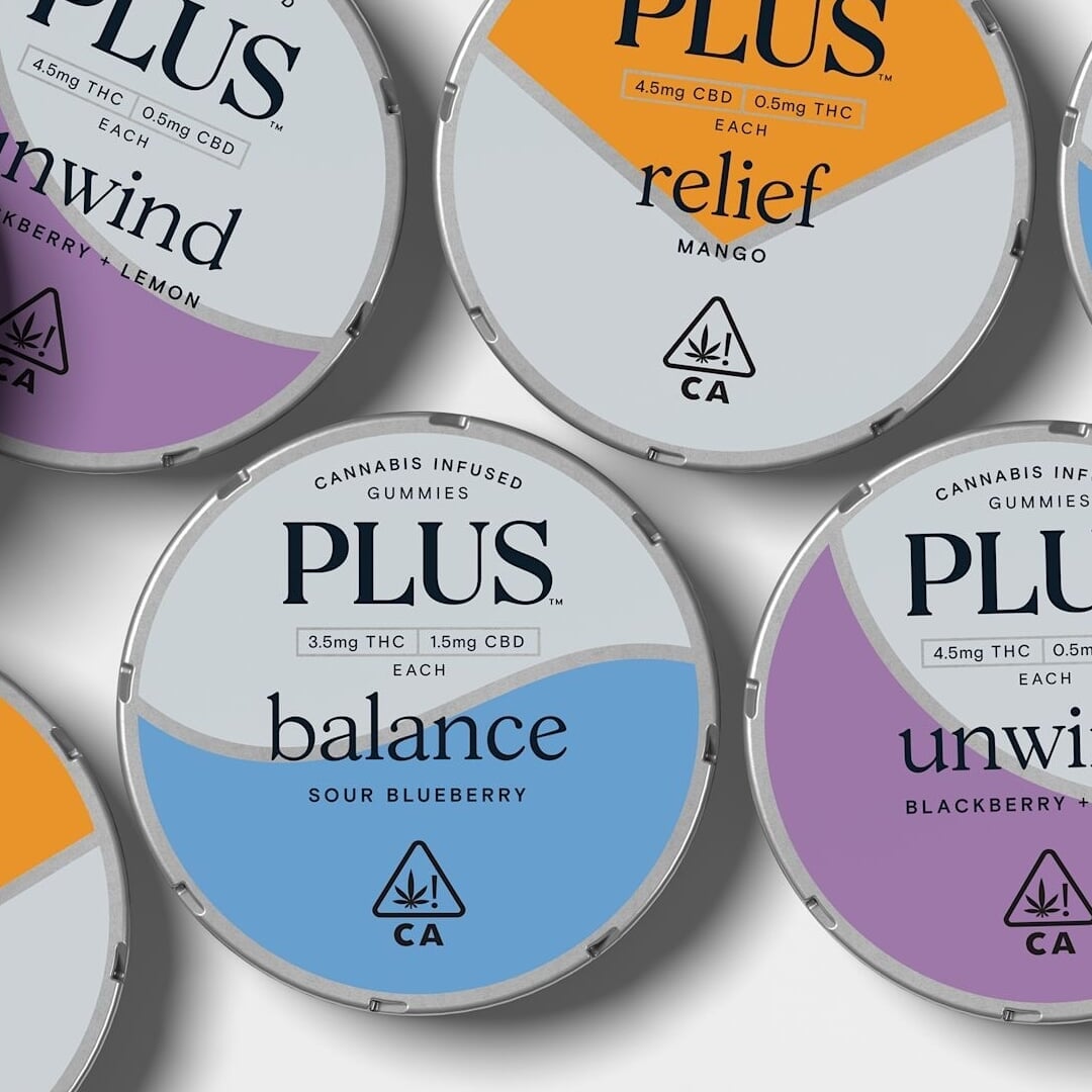 Identity and Packaging Evolution for Plus Edibles